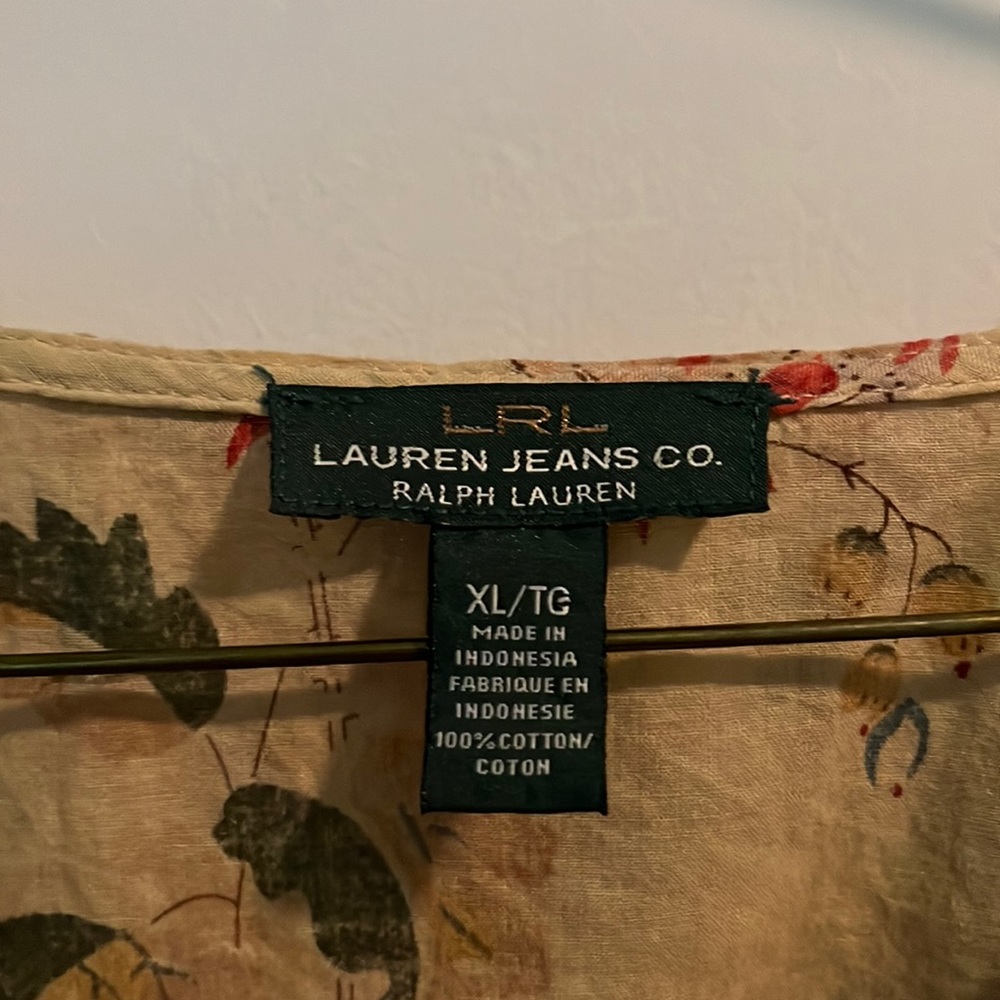 Ralph Lauren Peplum Blouse screams Autumn